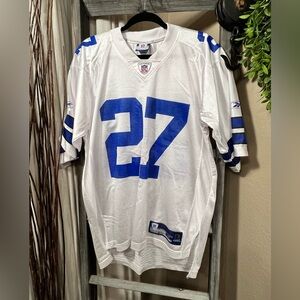 NWOT and VINTAGE NFL & REEBOK DALLAS COWBOY’S EDDIE GEORGE #27 JERSEY